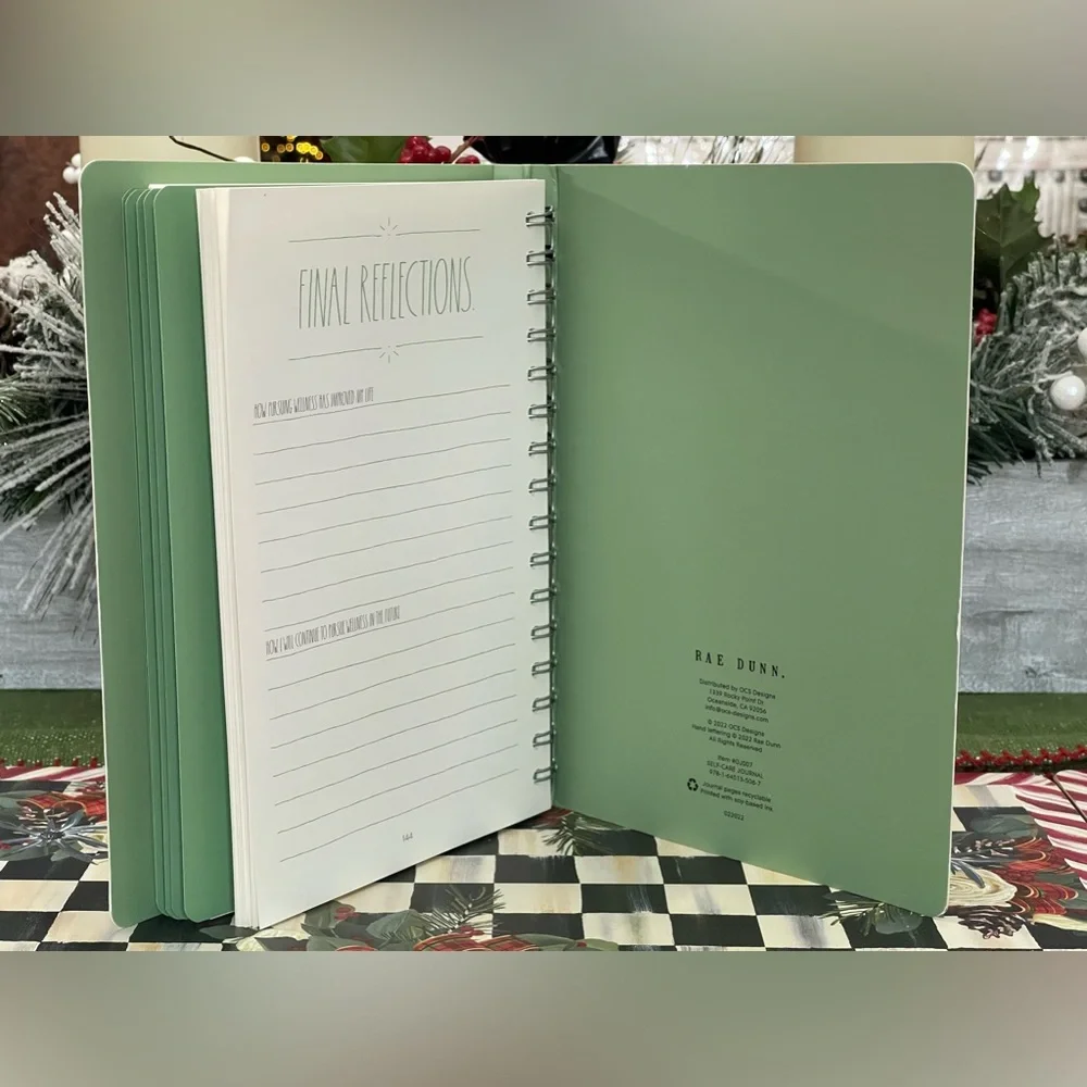 🌺 Brand NEW w/Tag Rae Dunn SELF-CARE JOURNAL - 144 Page Guided Journal 🌺 - Picture 12 of 15